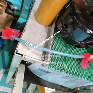 RF11-01A000009A0 plastic pipe with inner diameter of 6 mm, wall thickness of 1 mm and length of 400 mm.