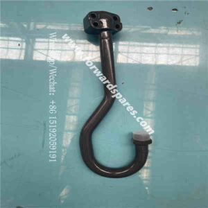 9F650-55A080000B0 / 3D Boom Cylinder Large Chamber Right Steel Tube (Leiwo Jinshi Yellow)